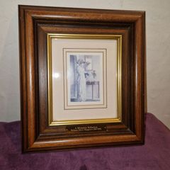"A Moments Reflection" by William Henry Margetson framed print