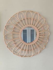 Bamboo Frame Mirror