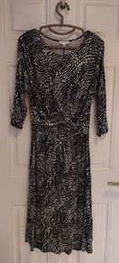 Black & White Dress, Warehouse, brand new with a tag