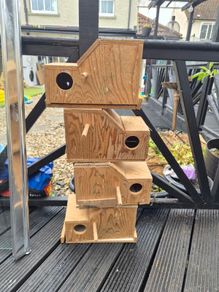 bird nesting boxes & accessories