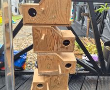bird nesting boxes & accessories