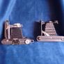 Pair of Vintage Folding Bellows Cameras Kodak Six-20 & All-Distance Pocket Ensign Image 6