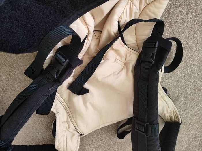 Ergobaby Omni 360 carrier with a newborn insert