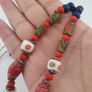 Antique Venetian Style Mix Glass Beads Necklace Image 2