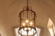 This is a good quality solid brass hand made lantern.5