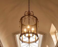 This is a good quality solid brass hand made lantern.5