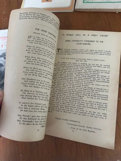 Old Irish Magazine booklet memorabilia