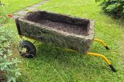 Antique limestone trough