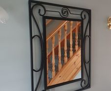 Matching hall table and mirror