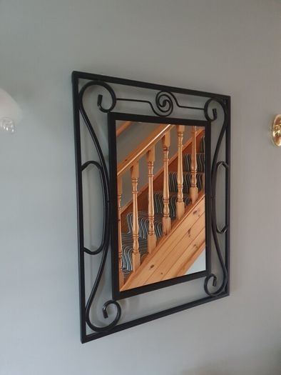Matching hall table and mirror