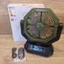 Wireless Fan, 20000mAh, with remote, Rechargeable Battery Fan with Stepless Wind Speed, Rechargeable Image 3