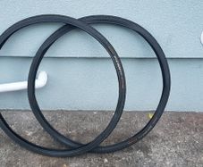 bike tyres 2x Continental Ride Tour tyres