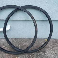 bike tyres 2x Continental Ride Tour tyres