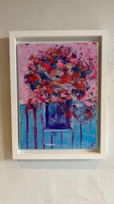 Original Painting Irish Abstract Floral Original Floral Painting Original Art contemporary Irish art