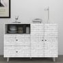 Brick Effect Self Adhesive Wallpaper, Sticky Back Plastic Roll Vinyl, Peel and Stick Wallpaper Suitable for Living Room, Kitchen, Bedroom, 44.5x300cm (FREE POSTAGE) Image 4