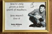 Robin Williams Framed Picture