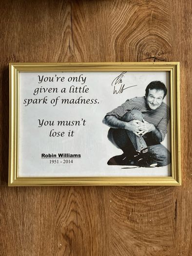 Robin Williams Framed Picture