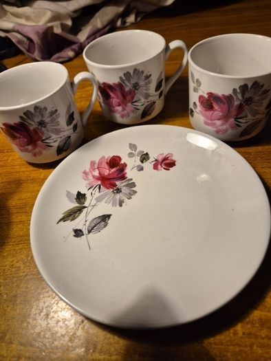 Vintage 321 Myott England Delft Ironstone Rosita