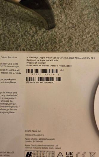 Apple Watch 12 42mm IRISH