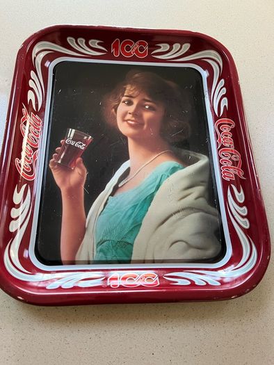 Coca Cola Metal Tray