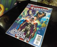 Superman ! Issue 202 ! Hand Signed By Talent Caldwell ! 2004 ! First Printing ! By Dc I