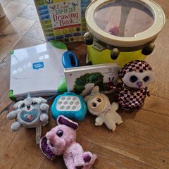 Free toys and books