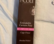 Curtain blackout with Pole