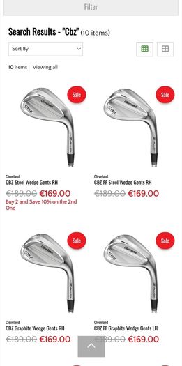 cleveland wedges cbx cbz