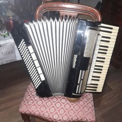 Rare Old Weltmeister Bass Accordion 1960s With Case