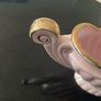 Large Sadler art Deco style  "Majestic" Pink Lustre Ware Gondola Mantle Vase Image 5
