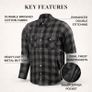 Premium Kevlar Motorcycle Riding Shirt Image 10