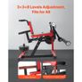 Leg Extension and Curl Machine, Seated Leg Rotary Extension for Thigh, Adjustable Lower Body Specialty Exercises Equipment, 550 LBS Heavy Duty Workout Bench for Home Gym, for Heights 1.65  1.9 m Image 6