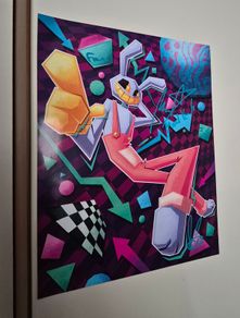 Michael Kovach Autographed Jax Poster