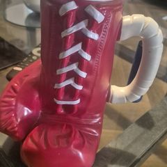 Budweiser boxing glove stein
