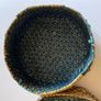 Edwardian woven needle basket/box Image 3