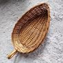 Vintage 70s Leaf Shaped Handled Basket/fruit bowl Image 5