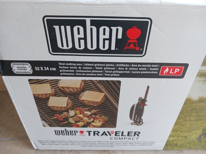 Weber gas BBQ