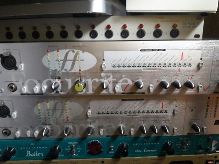 2 Focusrite Penta stereo compressors