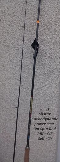 Lot 4:  Clearance Sale.   Sea / Coarse Rods