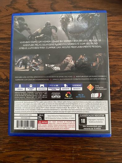 ps4 game: God of War - game tested