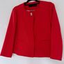 Zara boxy shape red blazer Image 3