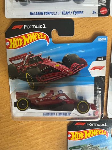hot wheels F1 basic 1-5