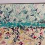 Mothers Day Offer Original Art Seascape Figurative Beachscape Image 4