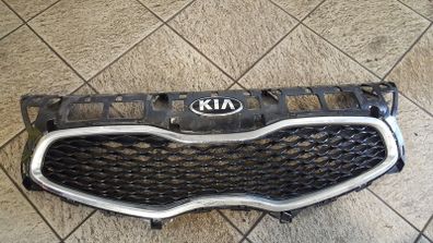 Kia Carens MPV (2013 - 2016) MK4 / 5dr (ISG), Radiator Grille Black and Chrome Front Grill 86352-a4000