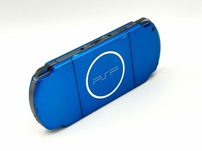 Sony PSP Console in Vibrant Blue - Boxed and Minty