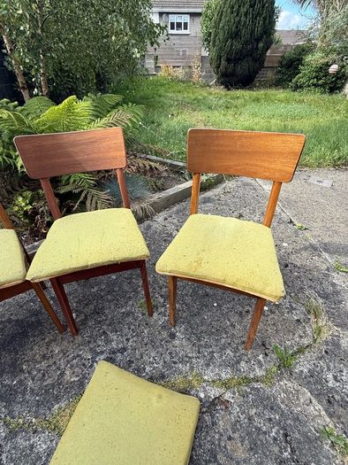 Mid Century Table Chairs Project