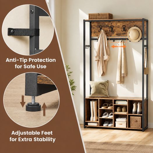 New clothes and shoe rack storage unit - FREE P&P