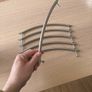 Chrome wardrobe handles Image 2