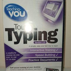 Teaching-you Touch Typing 2 Version 2.0 A Complete Course -PC CD-ROM- new and sealed