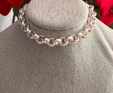 Silver Plated Rolo Bracelet